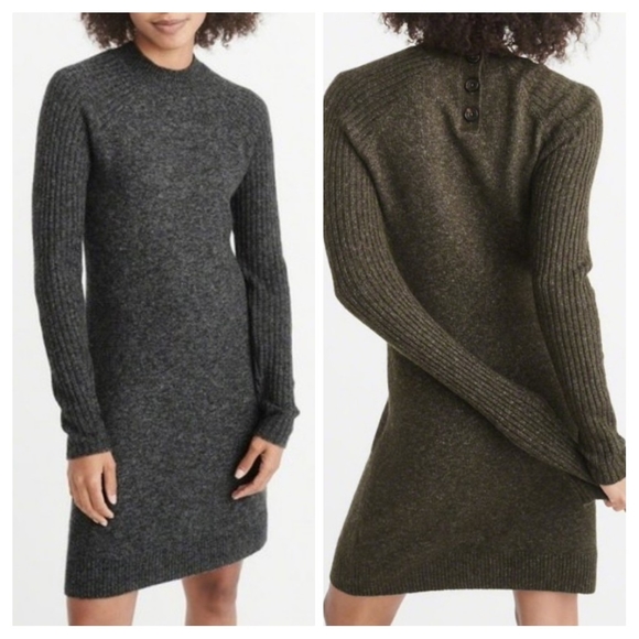 a&f sweater dress